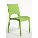 odolná, stohovatelná jídelní židle PARIS 6 barevných variant možnost venkovního použití 