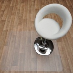 fa.Alox podložka pod židle na hladké podlahy. různé tvary a rozměry. Cena dle tvarů a rozměrů od 835,-Kč s DPH vystavená na prodejně k vyzkoušení 