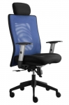Kancelářská židle LEXA vysoká- fa Alba Houpací synchronní mechanika, síťovaný sedák i opěrák, ve více barvách. Nosnost 120kg. Velice oblíbená židle. Vystavená na prodejně v černé barvě. K odběru ihned . 