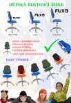 Novinka roku 2012 značky ALBA, rostoucí dětská židle , splňující veškeré požadavky zdravého sezení dítěte během růstu . Doporučujeme od 4 let . Nosnost zatížení 100 kg. Výběr z mnoha barev látek na objednání. Cena židliček od 3134,-Kč s Dph 